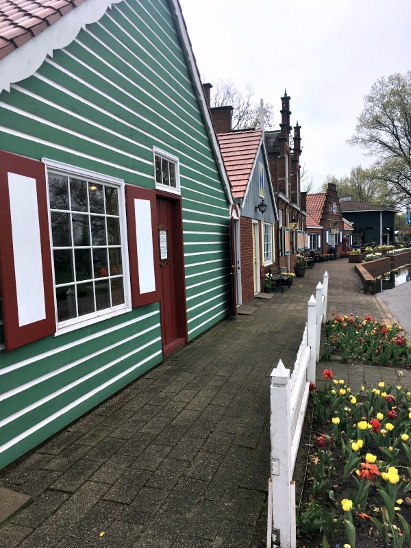 Dutch village found on Windmill Island in Holland, Michigan.