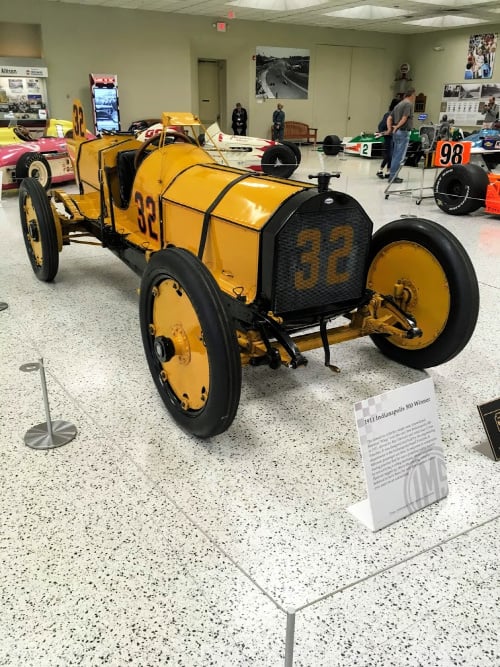 See the advancement of Indy race cars over the years when you explore the Indianapolis Motor Speedway Museum.