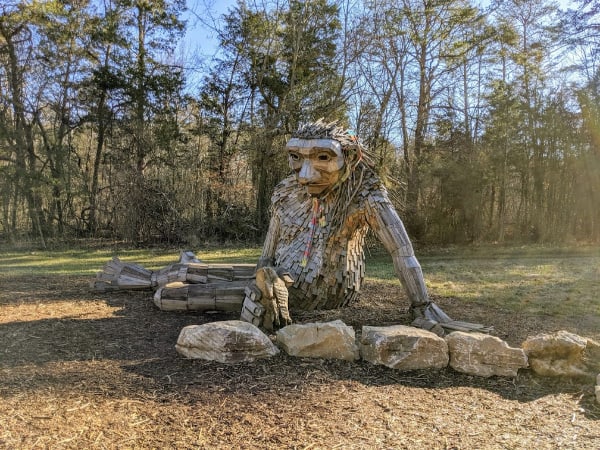 One of several giants found in Bernheim Arboretum during our road trip to Elizabethtown, KY and surrounding areas.