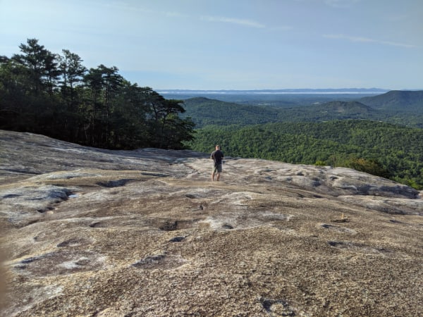Views From The Top Of Stone Mountain In North Carolina.