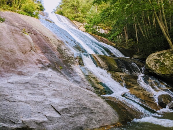 Upper Stone Falls: Stone Mountain State Park, North Carolina 