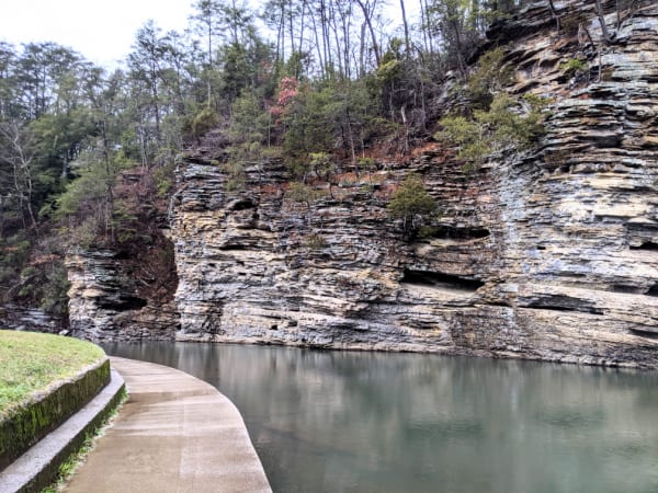 Take a dip in George Hole in Fall Creek Falls State Park, TN