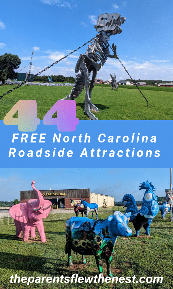 44 Free North Carolina Roadside Attractions