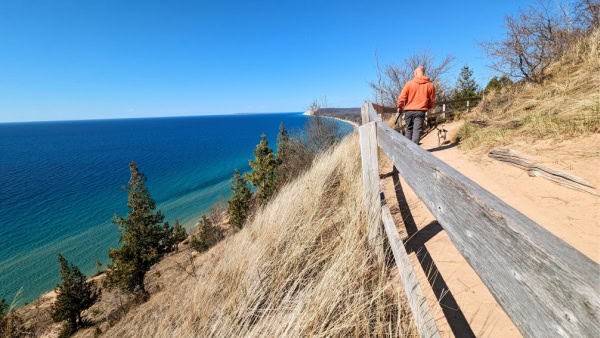 Empire Bluff Trail of Sleeping Bear Dunes National Lakeshore