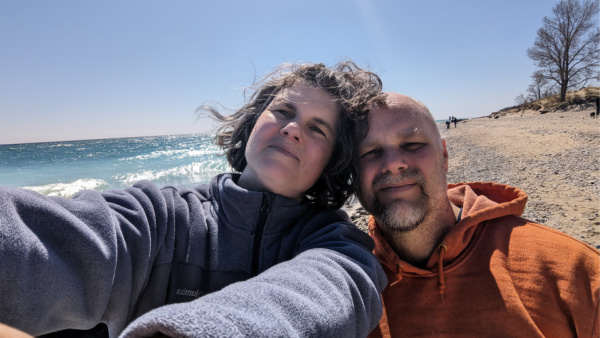 A selfie of Jack and I.